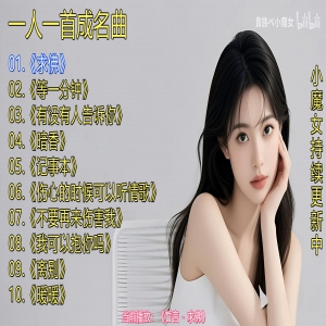 一人一首成名曲《求佛》《等一分钟》《有没有人告诉你》《暗香》《记事本》《伤心的时候可以听情歌》《不要再来伤害我》《我可以抱你吗》《离别》《暖暖》